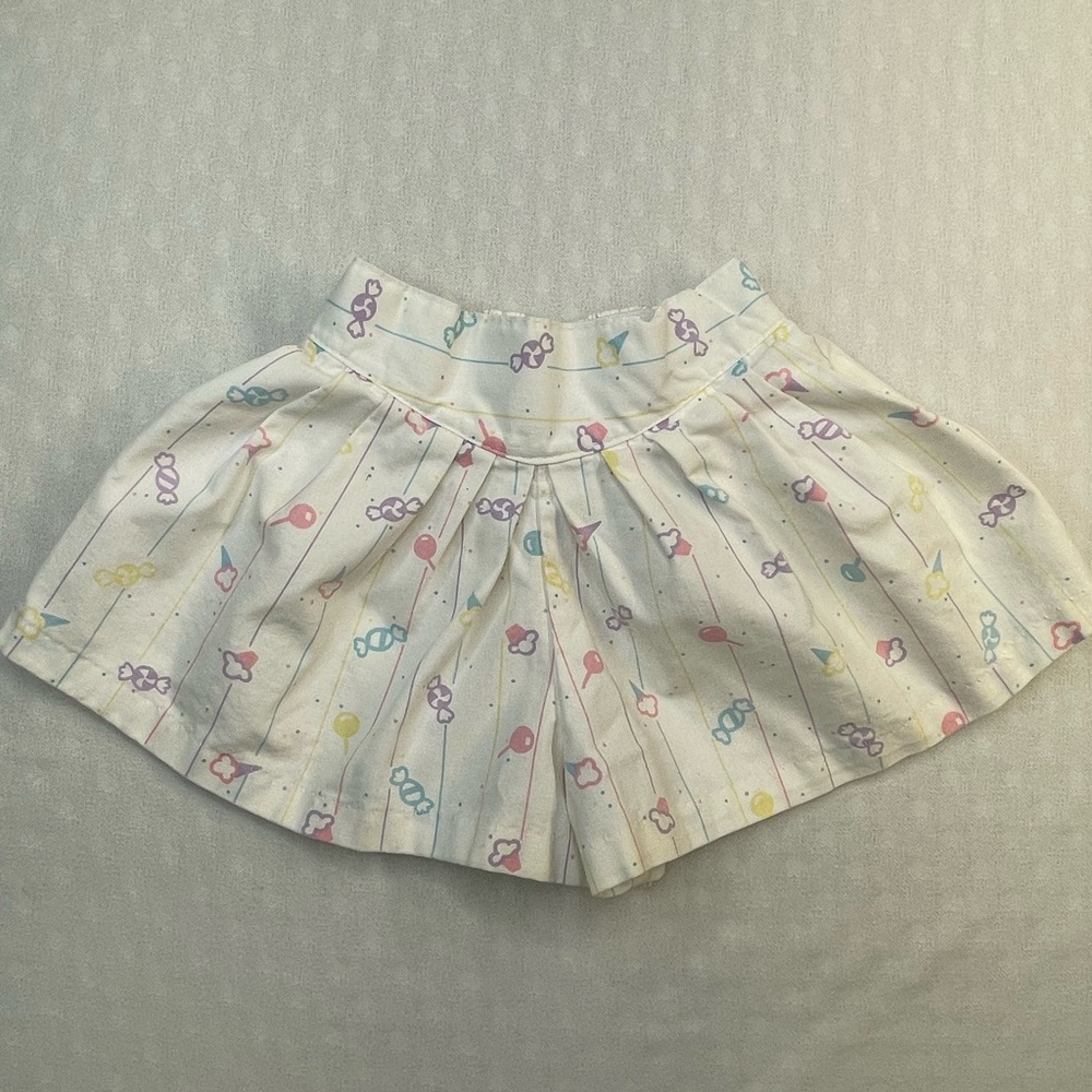 Vintage/Retro Health-tex Girl’s Multicolor Candy print Skort